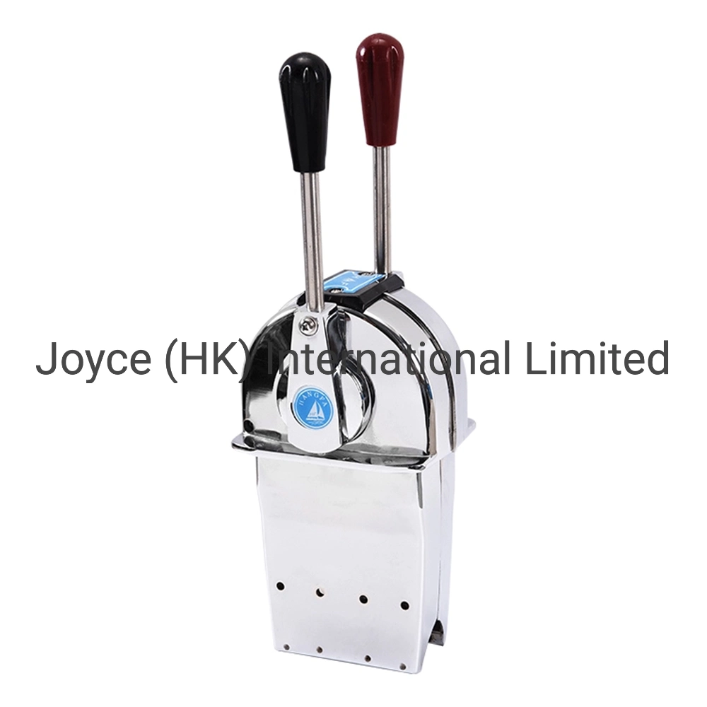 Taiwan Type Zinc Alloy/Aluminum Alloy Marine Throttle Single/Twin Lever Remote Control