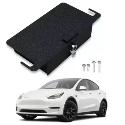 Reposabrazos para consola Central de coche, caja para modelo Tesla Y accesorios interiores de vehículo